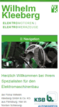 Mobile Screenshot of kleeberg-fl.de